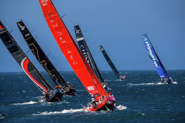 L’arrivo di The Ocean Race Europe a Genova