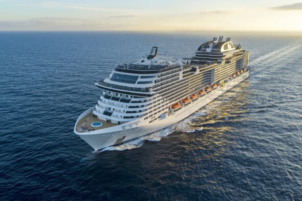 MSC Grandiosa débuts in La Spezia. And on Sunday the MSC Seashore comes to Genova