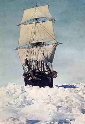 The Endurance In Full Sail