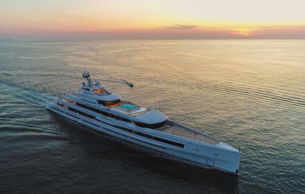 Bill Gates a bordo di Lana Benetti