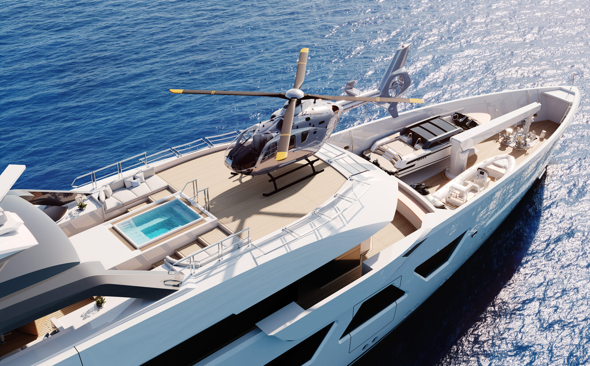 60 metri Project Snow della Amels Limited Edition del cantiere americano Denison Yachting 