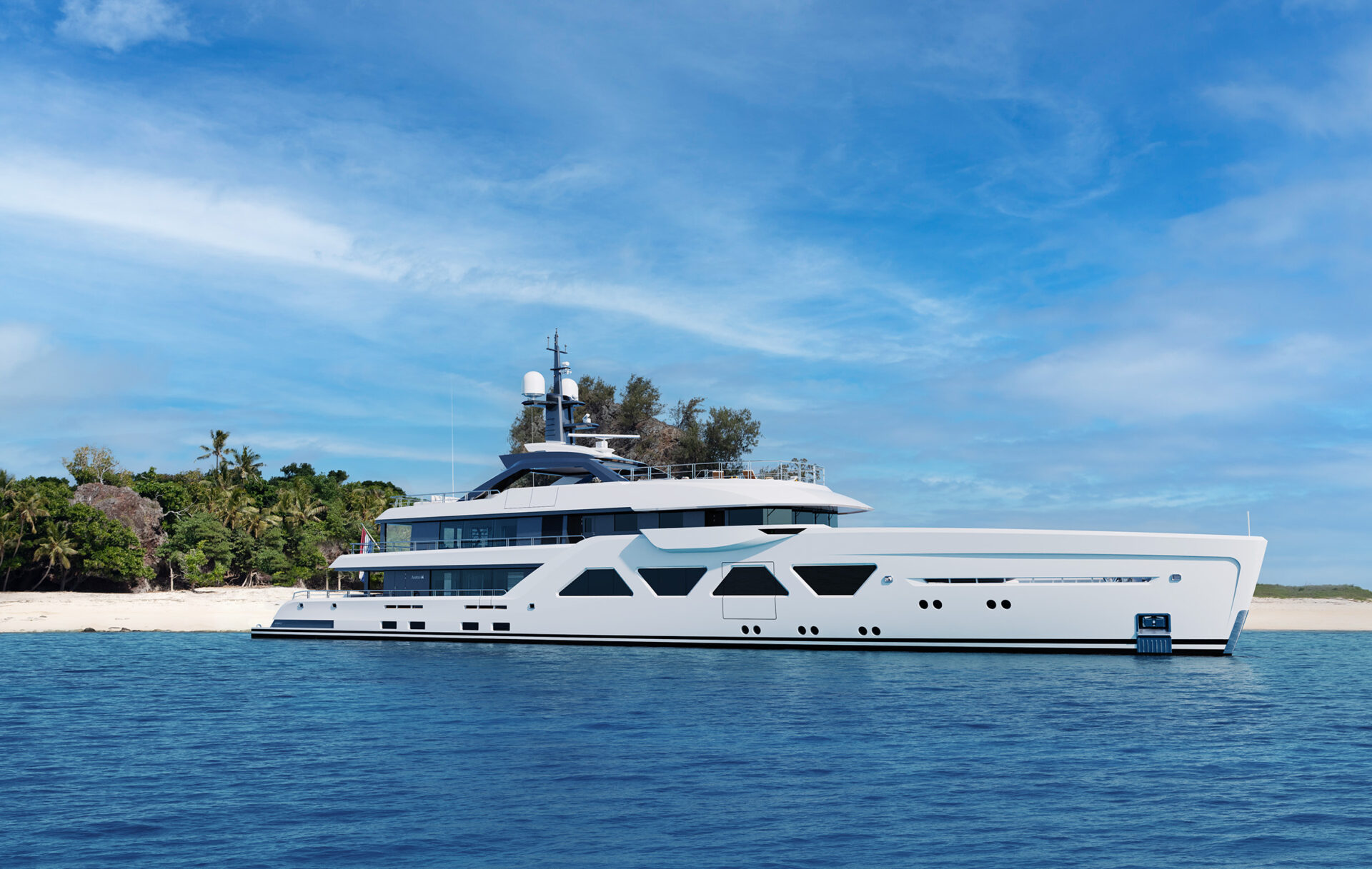 60 metri Project Snow della Amels Limited Edition del cantiere americano Denison Yachting 