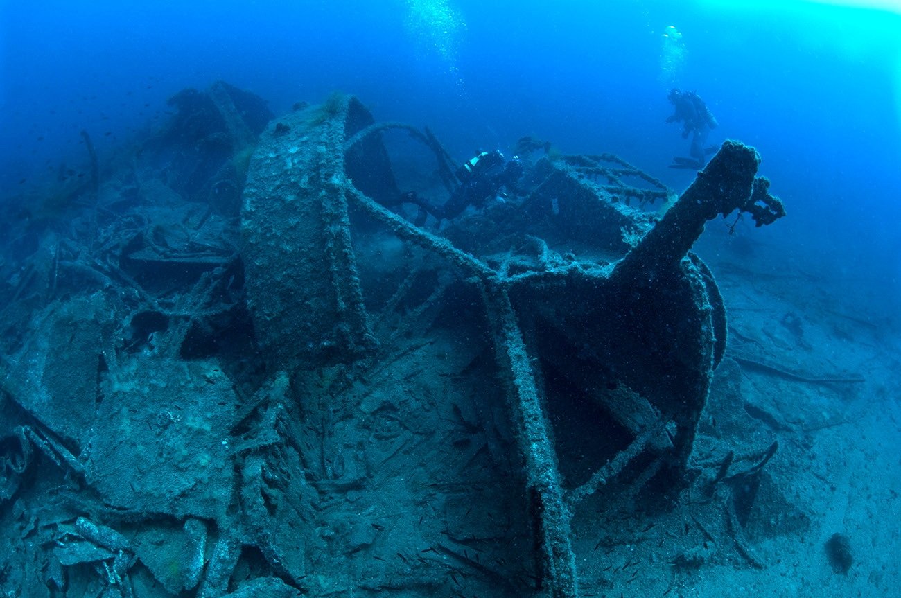 Gallipoli Historical Underwater Park - Directorate of gallipoli historic site handout by reuters 4