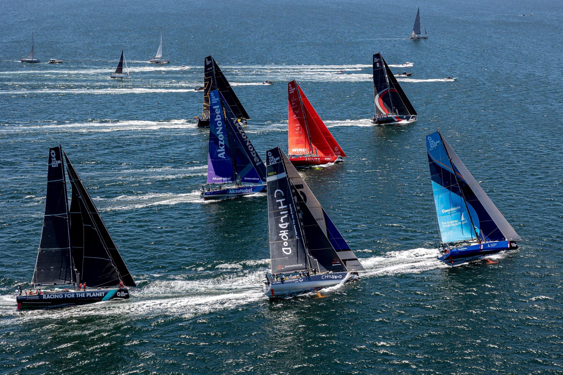 Second Leg of The Ocean Race Europe, from Cascais, Portugal, to Alicante, Spain