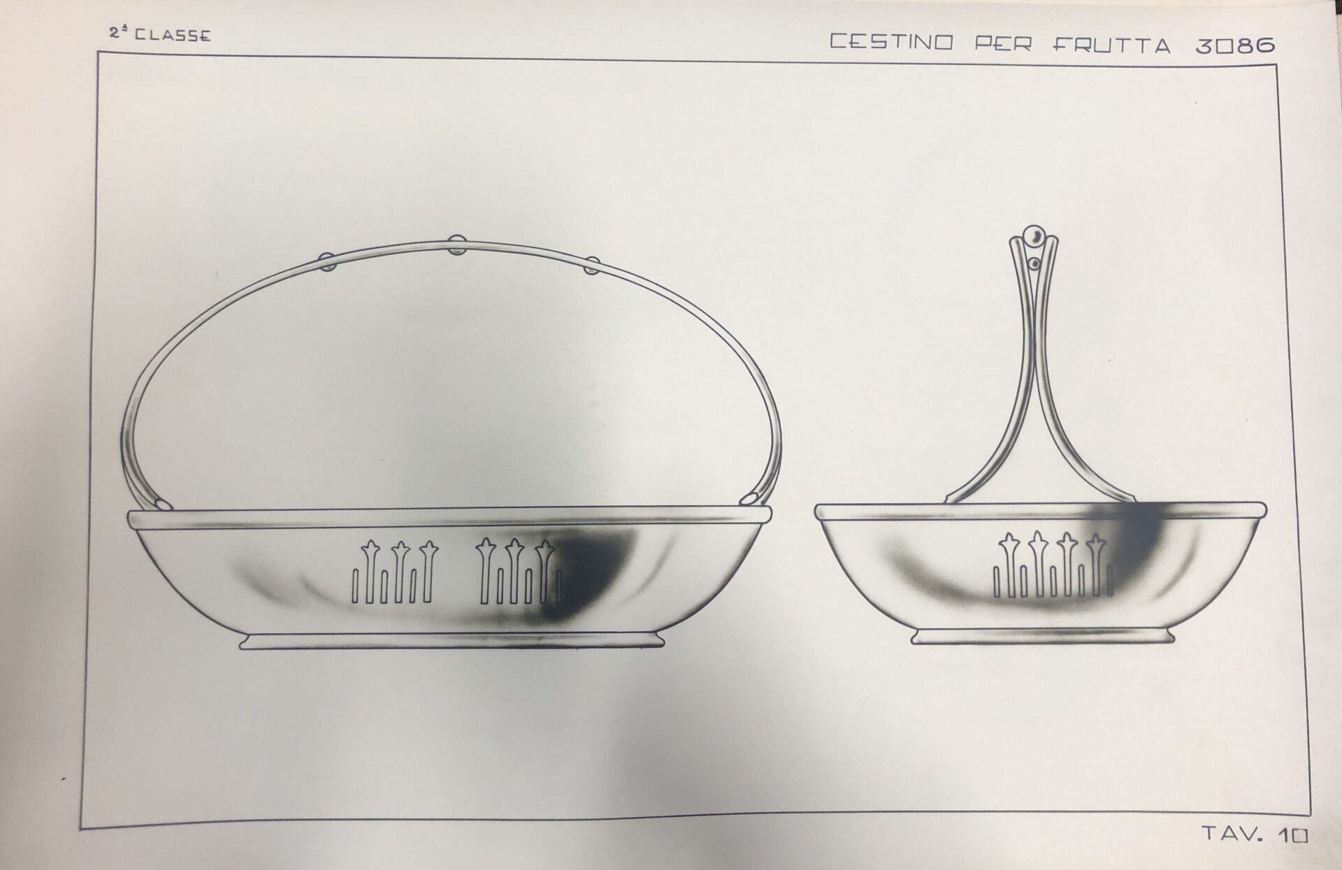 Cestino frutta 2 classe
FONTE: Fondazione Ansaldo