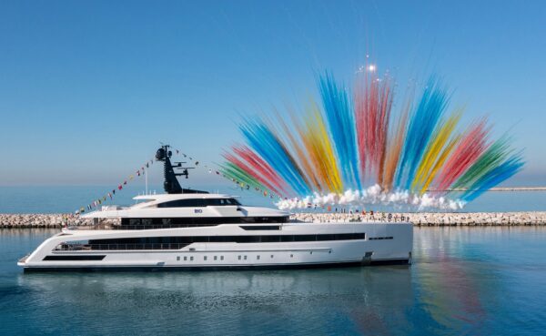 Varato il superyacht Rio di CRN