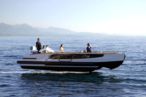 Jet-skis and tenders: GerrisBoats flies over the water without making waves