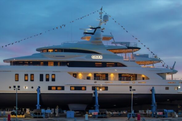 Benetti ha varato il superyacht Calex