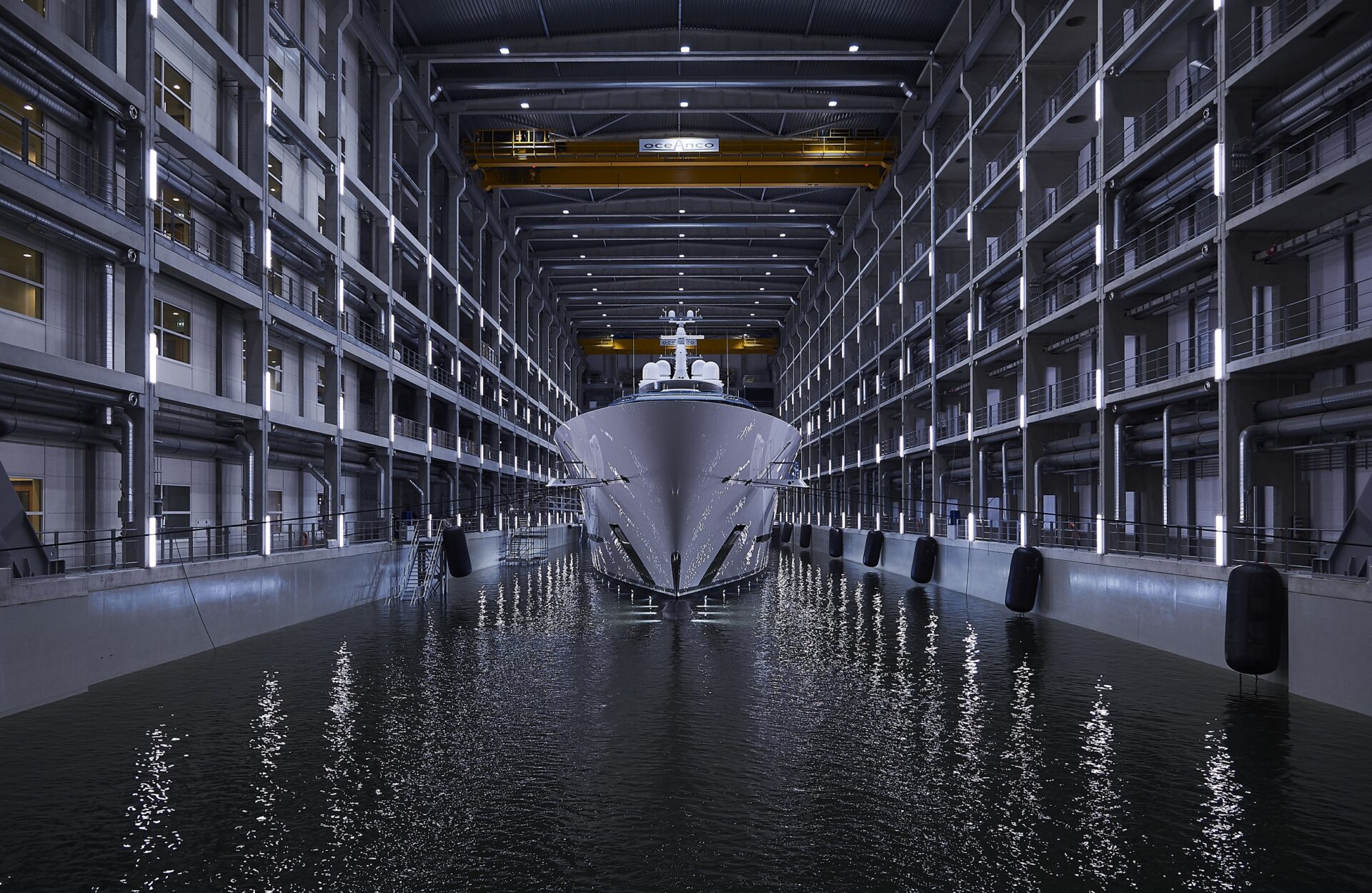 Jubilee nel dry dock - Oceanco Dry Dock