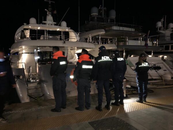 superyacht russo sequestrato a Imperia
