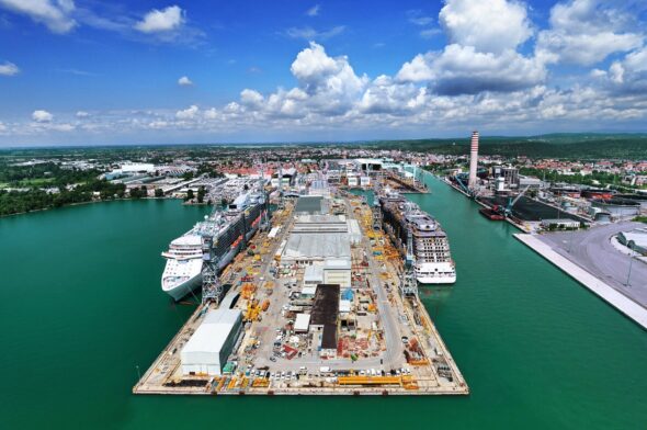 RINA, Fincantieri, decarbonizzazione - Cantiere navale di Monfalcone