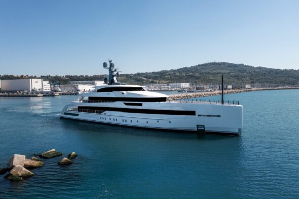 CRN delivers the 62-metre super yacht, “Rio”
