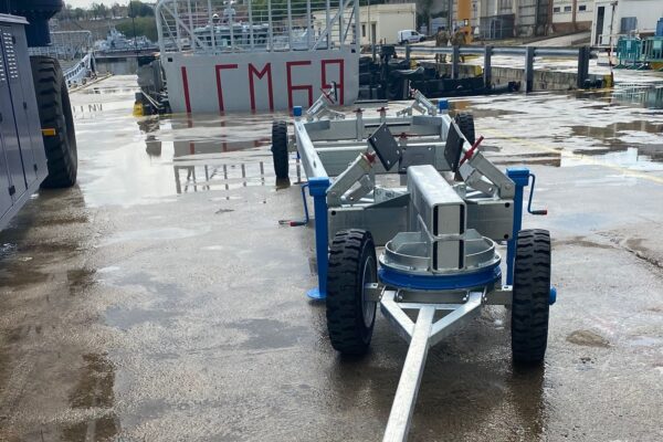 Navaltecnosud carrelli Battaglione San Marco