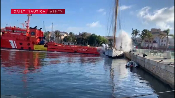 Il sailing yacht Eleonora E speronato e affondato