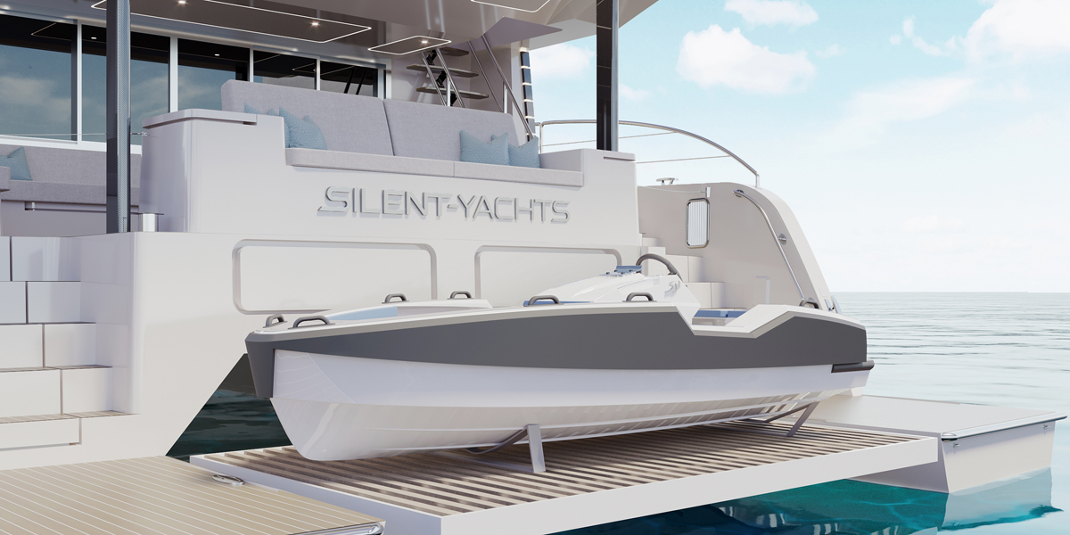 tender elettrico ST400 Silent Yachts