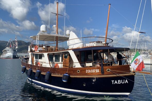 Il refit del m/y Tabua