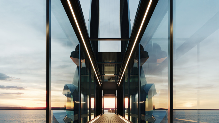 Feadship-x-Eidsgaard-concept-EXPV-Glass-Corridor