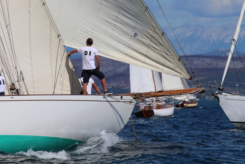 Vele d'epoca in regata, foto P.Maccione