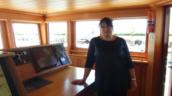 Interview with Mascia Poma, captain of the Bleu De Nimes: “This is how I became the first female maxi yacht captain in the world”