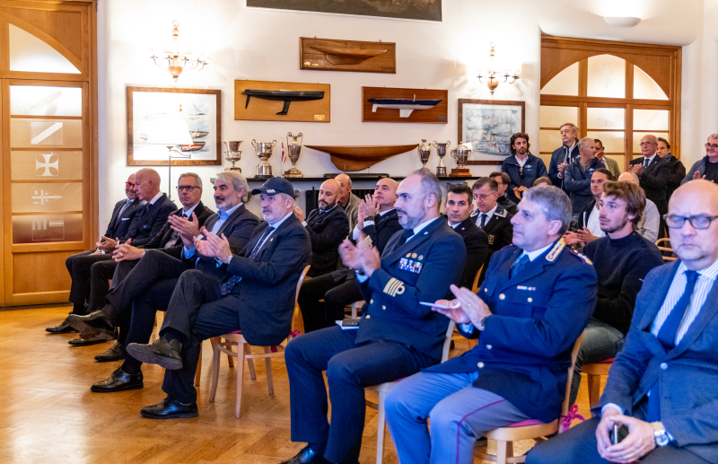 Premiazione del Marina Militare Nastro Rosa Veloce 2022
Proprietà Ufficio Stampa - Marina Militare