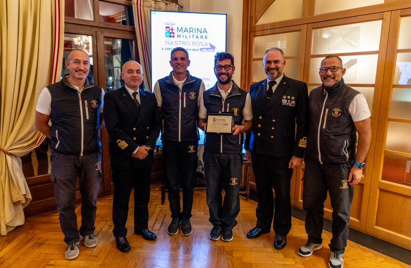 Premiazione del Marina Militare Nastro Rosa Veloce 2022
Proprietà Ufficio Stampa - Marina Militare