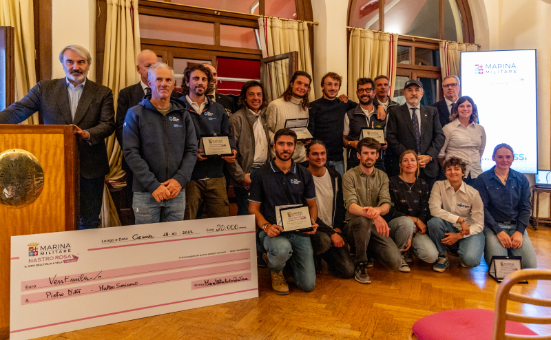 Premiazione del Marina Militare Nastro Rosa Veloce 2022
Proprietà Ufficio Stampa - Marina Militare