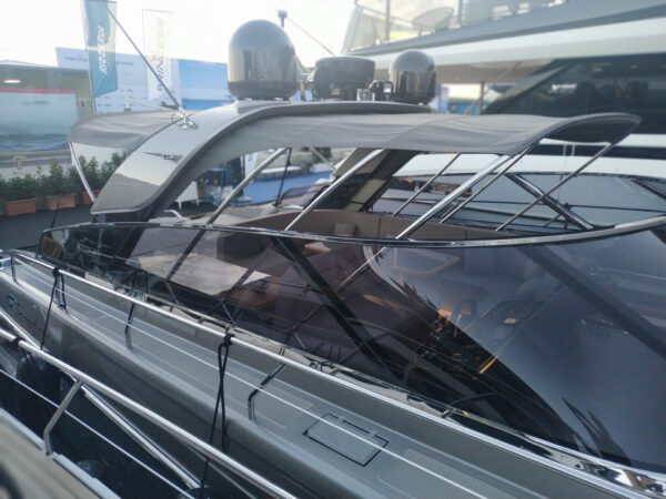 copertura custom OPAC per il nuovo GR Sessantatre di Rizzardi Yachts