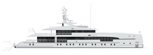 Project Orion di Heesen Yachts progetto Cristian Gatto