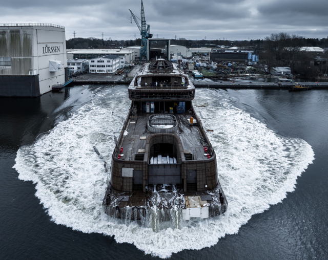 Project Cosmos Lurssen Marc Newson foto Tom Van Oossanen