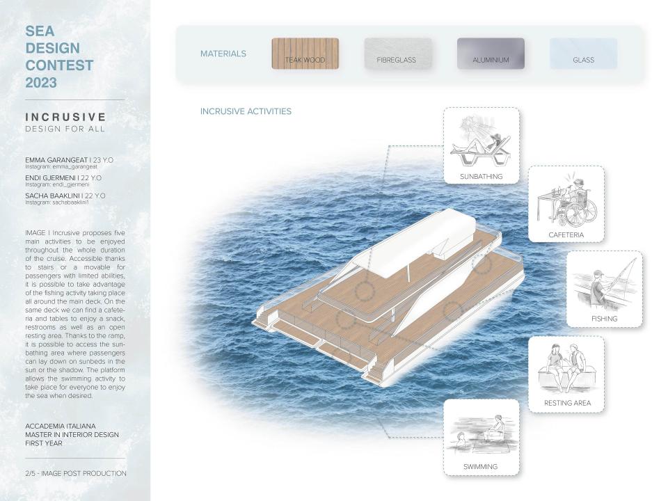 Tigullio Design District Sea Design Contest 2023 Incrusive