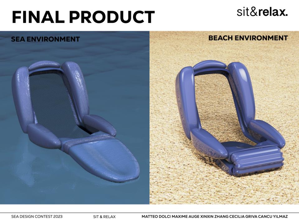 Tigullio Design District Sea Design Contest 2023 Sit&Relax