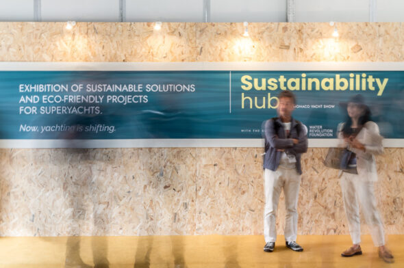 Monaco Yacht Show 2023 Sustainability Hub