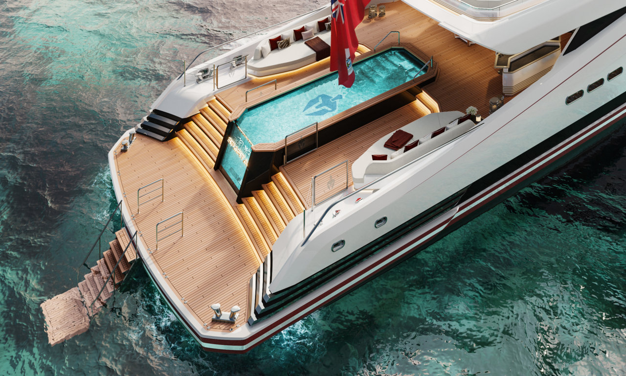 Sparta Heesen Yachts pool