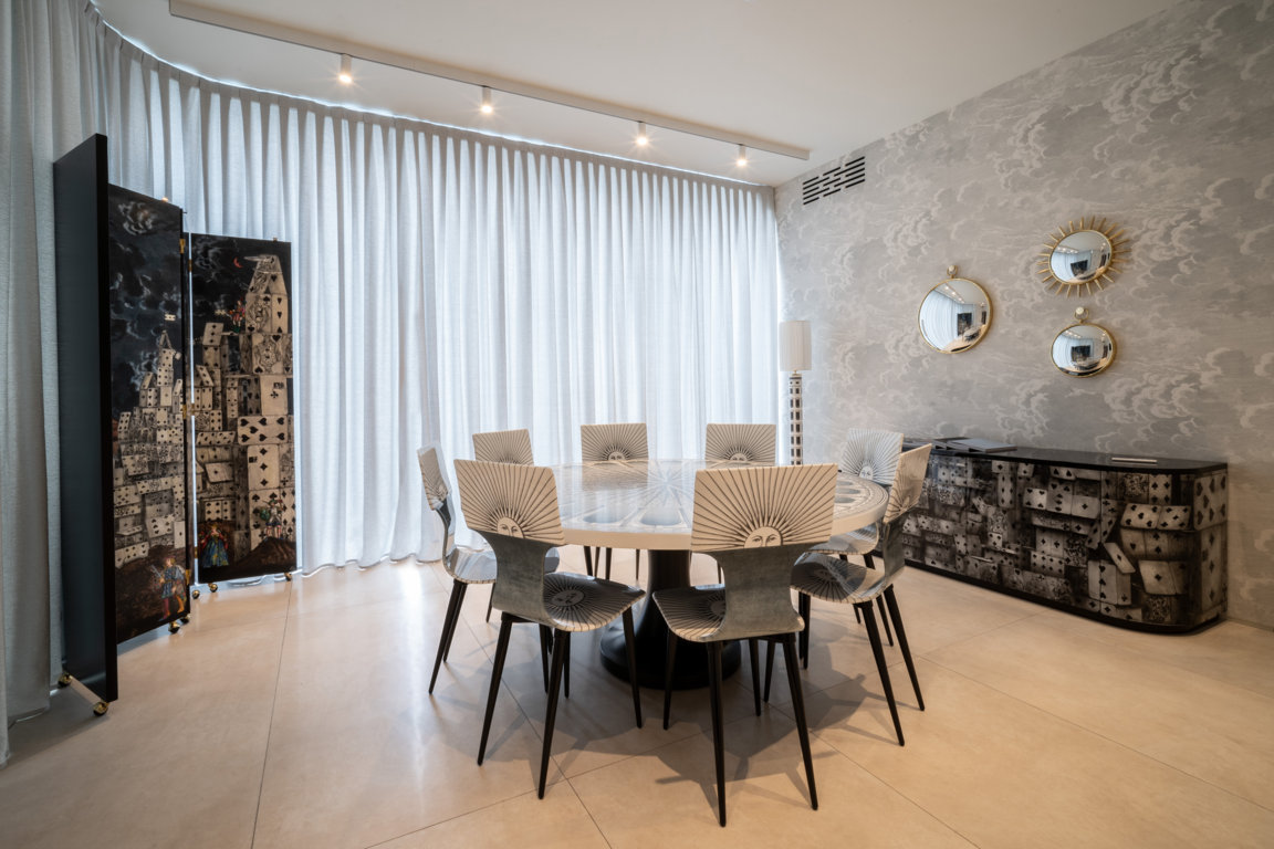 Ferretti Group Private Room Fornasetti Cantiere Riva La Spezia