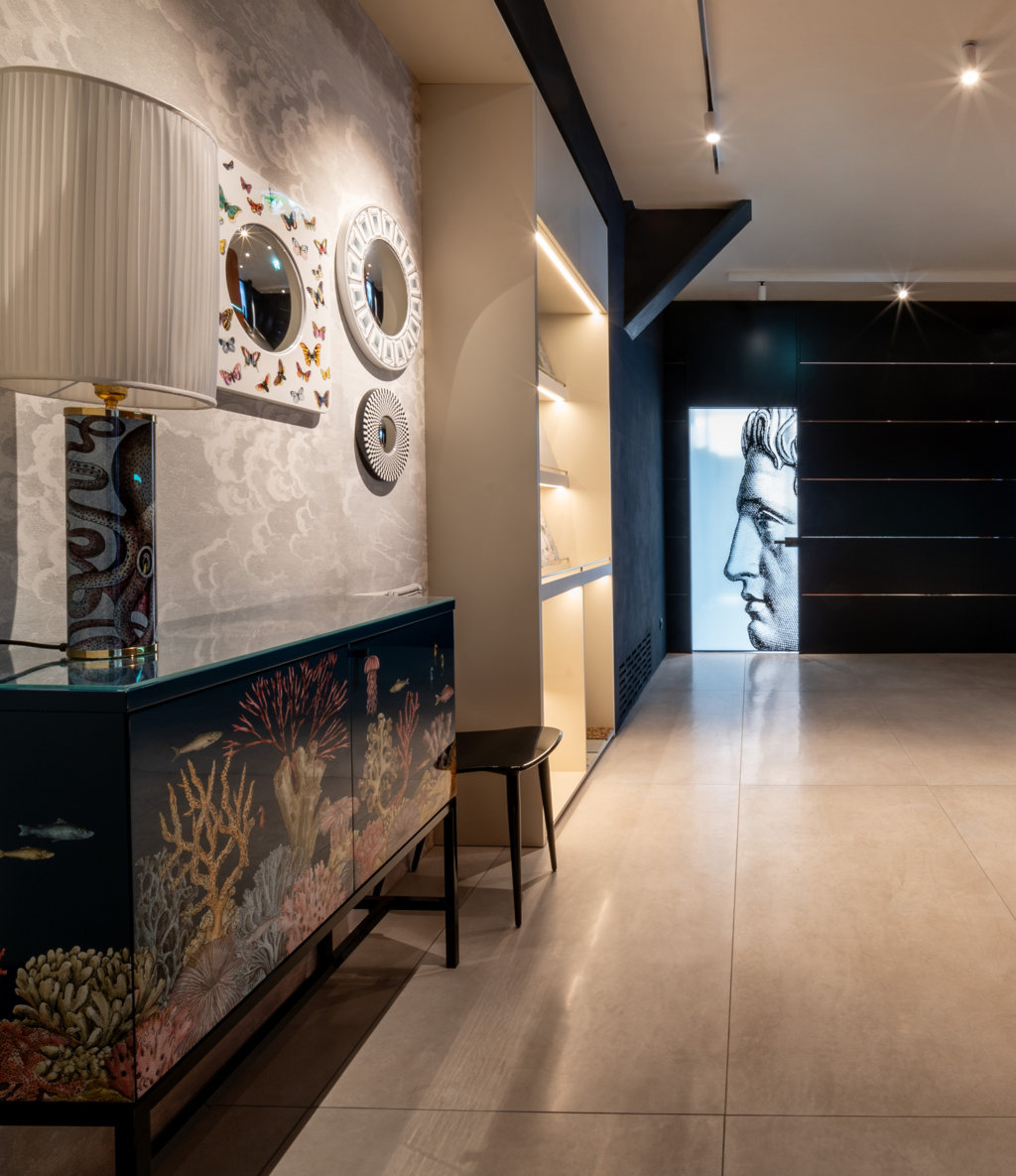 Ferretti Group Private Room Fornasetti Cantiere Riva La Spezia