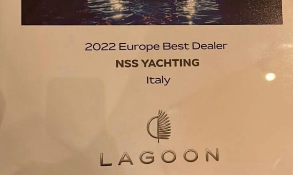 Catamarani Lagoon: la NSS Yachting di Simone Morelli è il miglior dealer in Europa