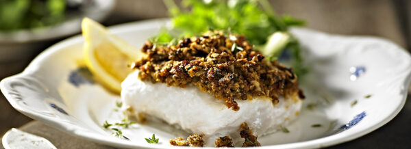 Filetto di branzino in crosta di Olive