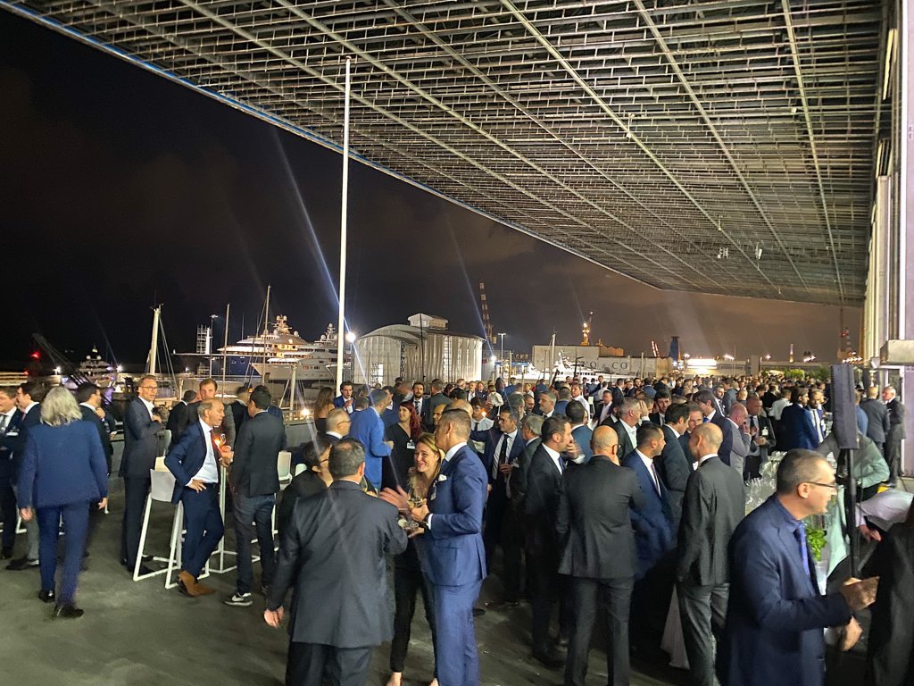 dinner Genoa Shipping Week 2023