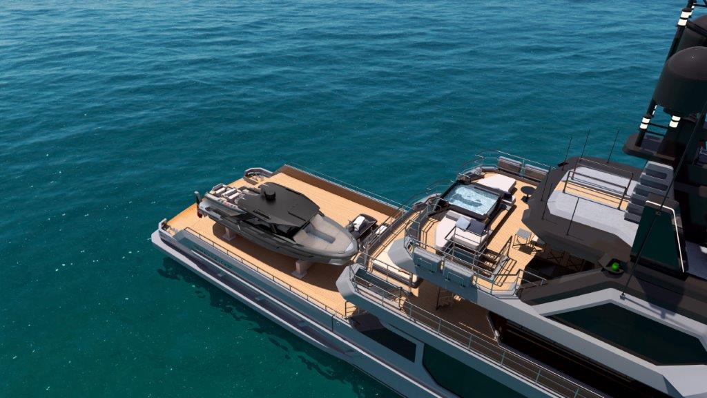 Iceman explorer tender Cantiere delle Marche