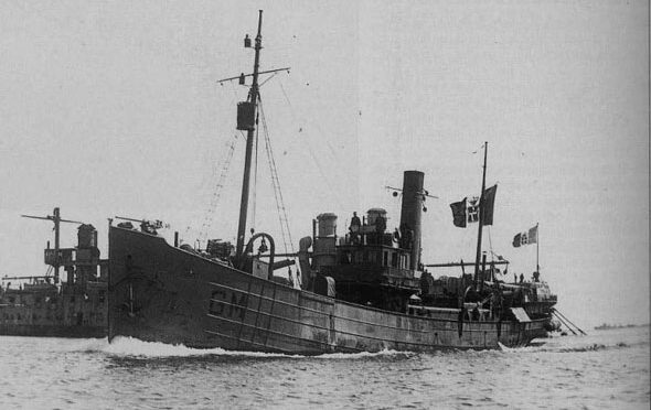 Il dragamine giapponese contro l’U-Boot