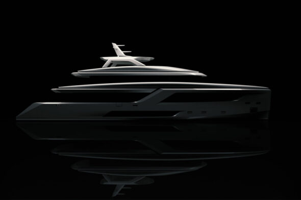 The Italian Sea Group presents their new Admiral superyacht “Quaranta”