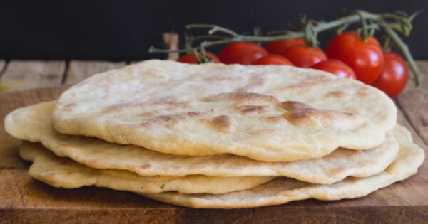 Piadine italiane ricetta con olio extravergine