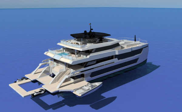CMArchitect presenta il CMA 40 metri Explorer Catamaran
