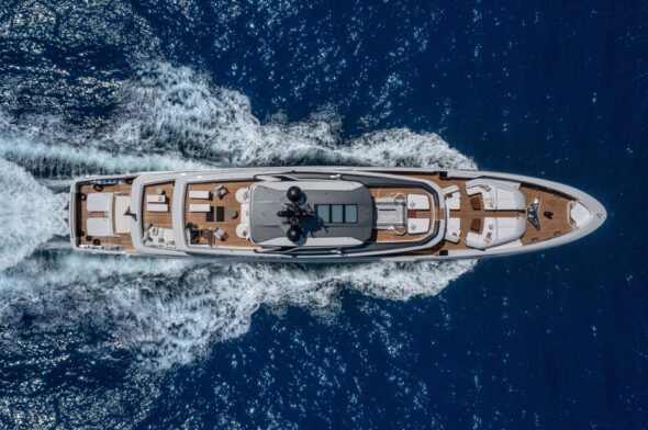 The Baglietto T52 wins the World Superyacht Award 2024
