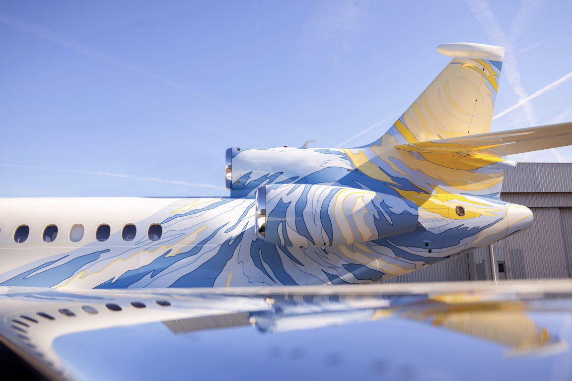 Falcon 7X (credit Winch Design)