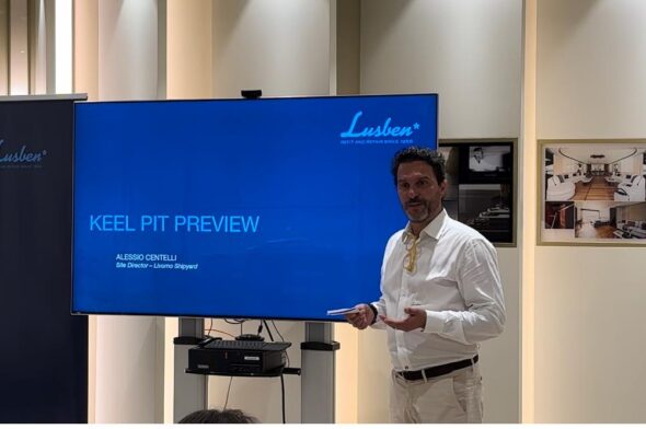 Lusben present the biggest sailing yacht inspection pit in the Mediterranean – Video by DN