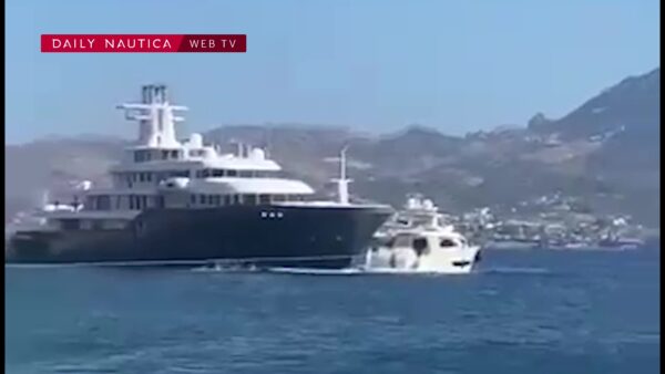 collisione tra superyacht in Turchia