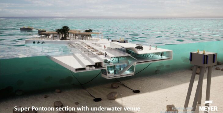 super pontoon meyer floating solutions