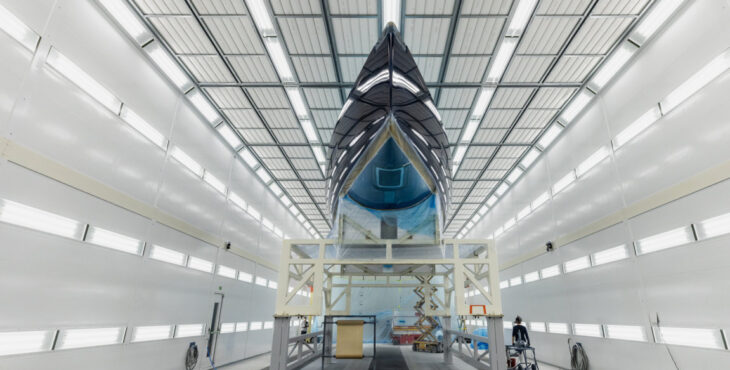 nautor 51 nautor swan launch paintshop