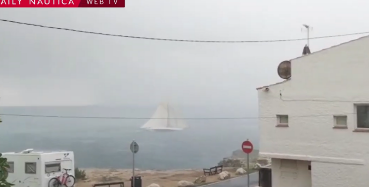 The Tuiga dismasted during the Copa del Rey: end of the season for the Yacht Club de Monaco sailing ship – Video